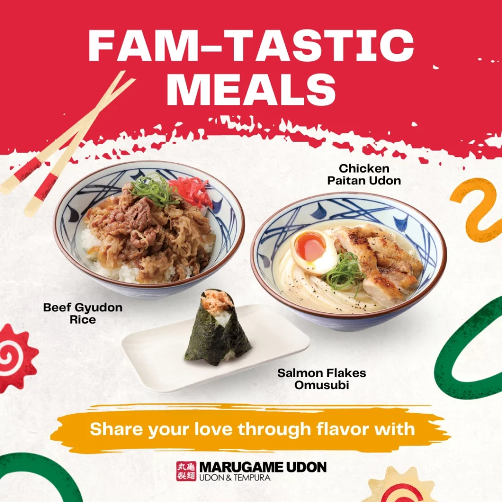 Marugame Udon Fam-Tastic Meals