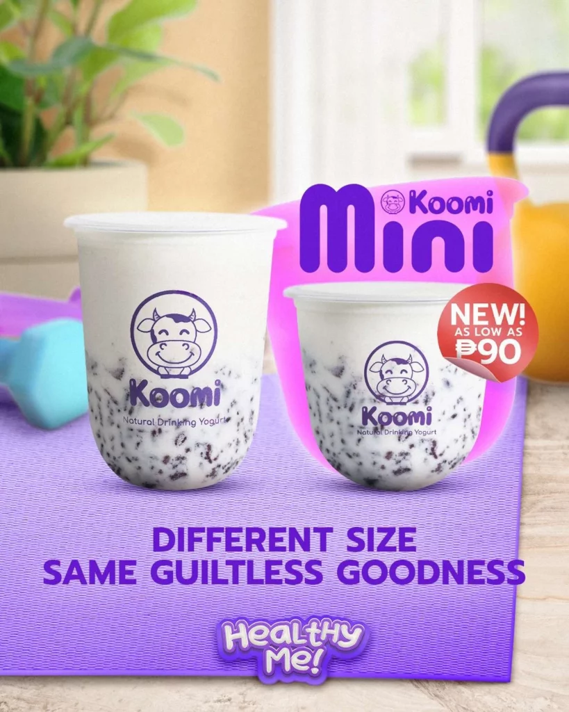 Koomi Mini Menu Items