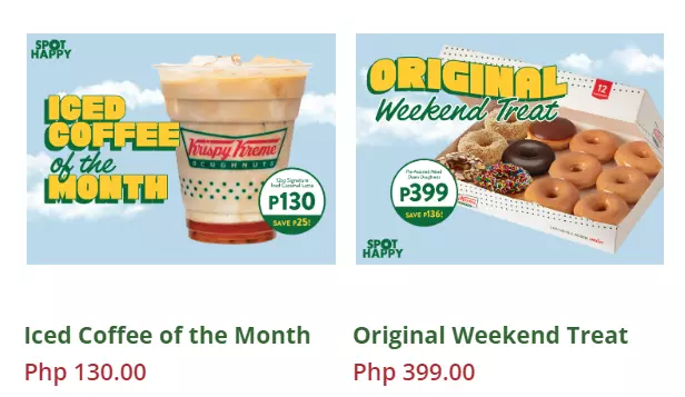 Krispy Kreme Promos