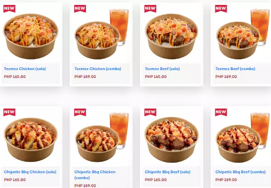 Wendy's Rice Bowl Menu Price