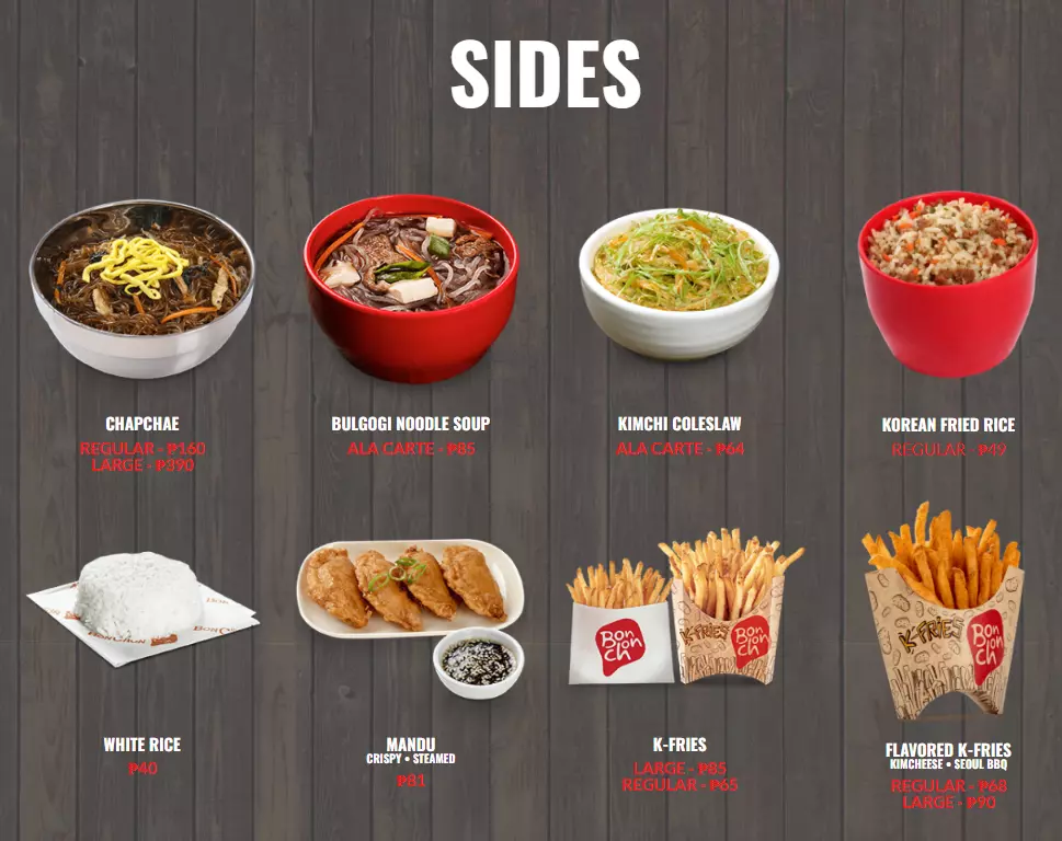 Bonchon Philippines Menu Prices Updated 2025