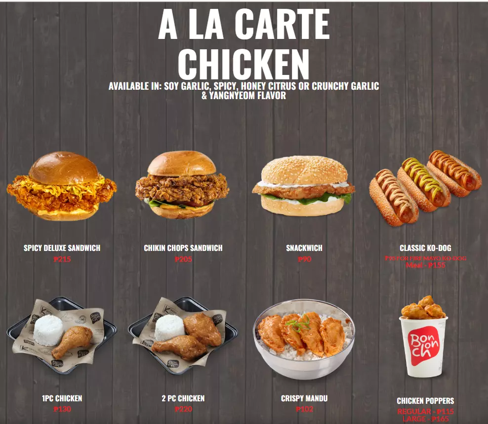 Bonchon A La Carte Chicken