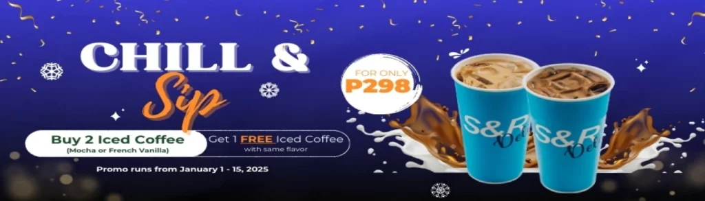 S&R Pizza Chilled Promo