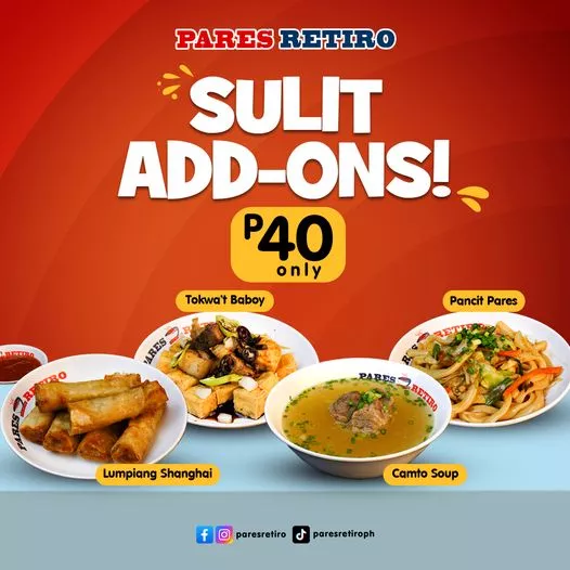 paris Retiro Sulit Add-ons