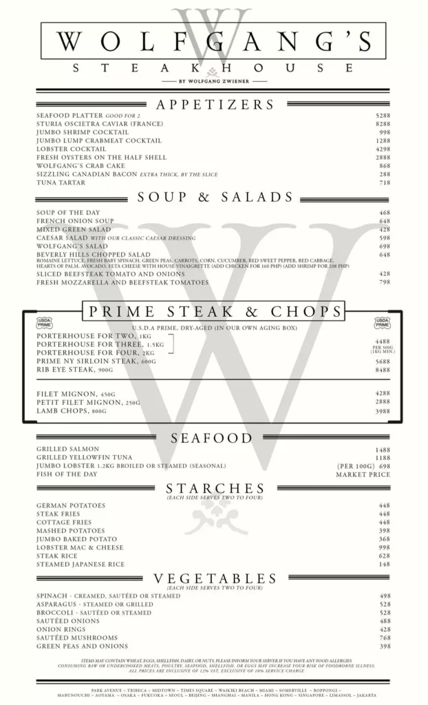 Wolfgang Menu