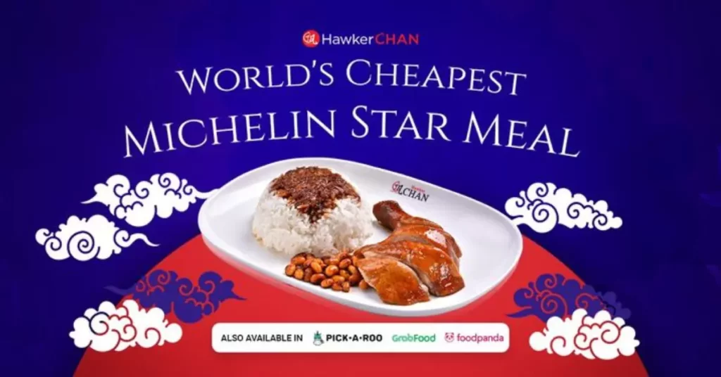 Hawker Chan Menu