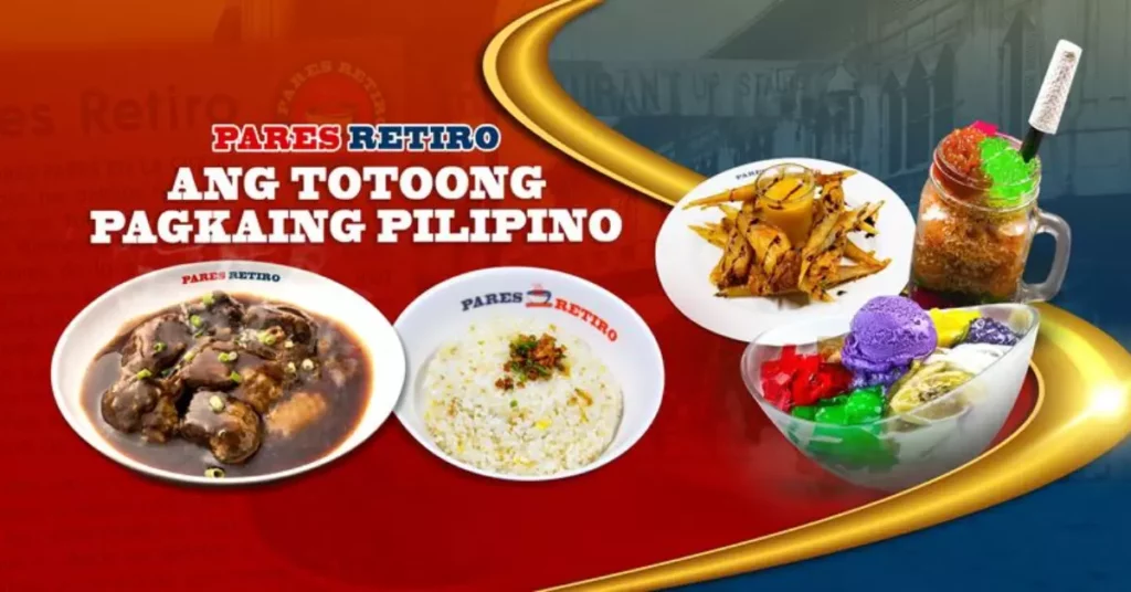 Pares Retiro Menu