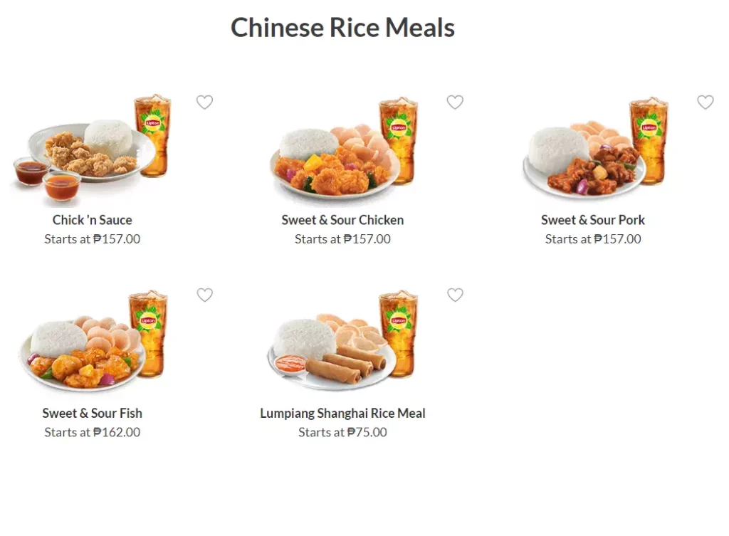 Chowking Philippines Menu Prices Updated 2025