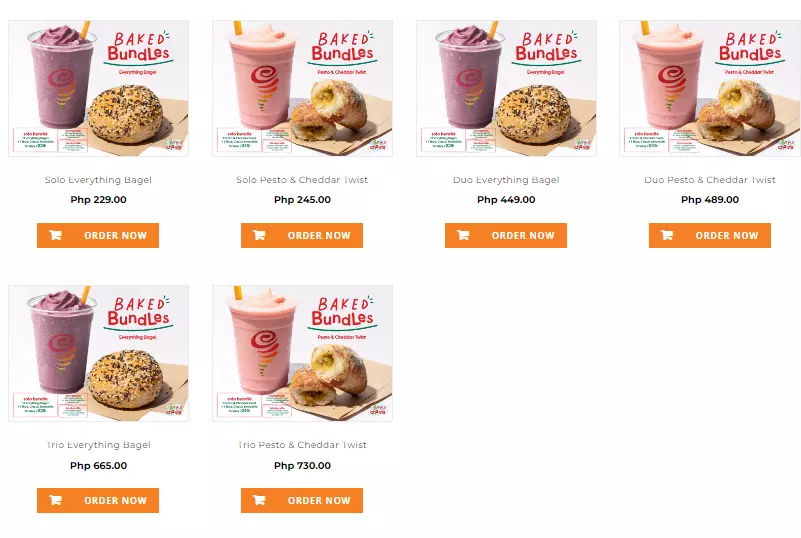 Jama Juice Ph Menu Baked bundles