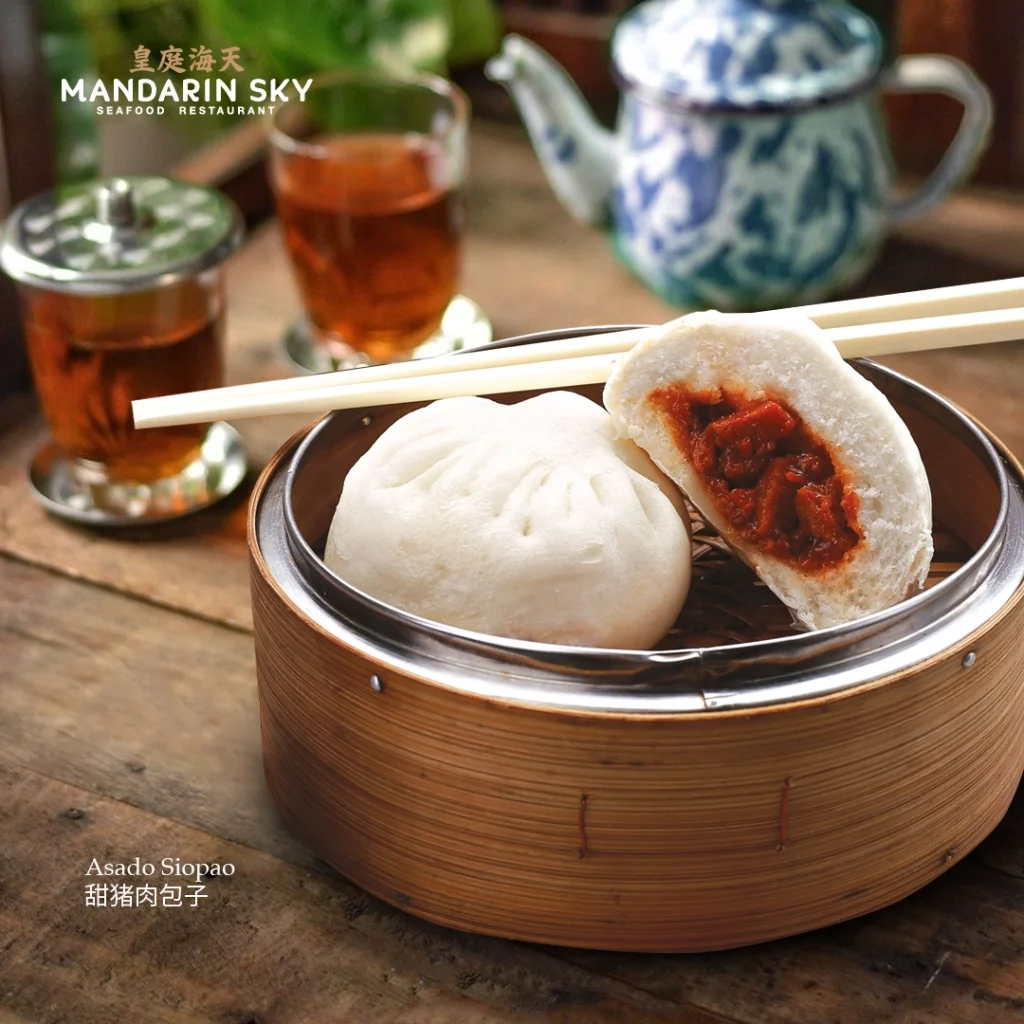 asado siopao mandarin sky seafood menu