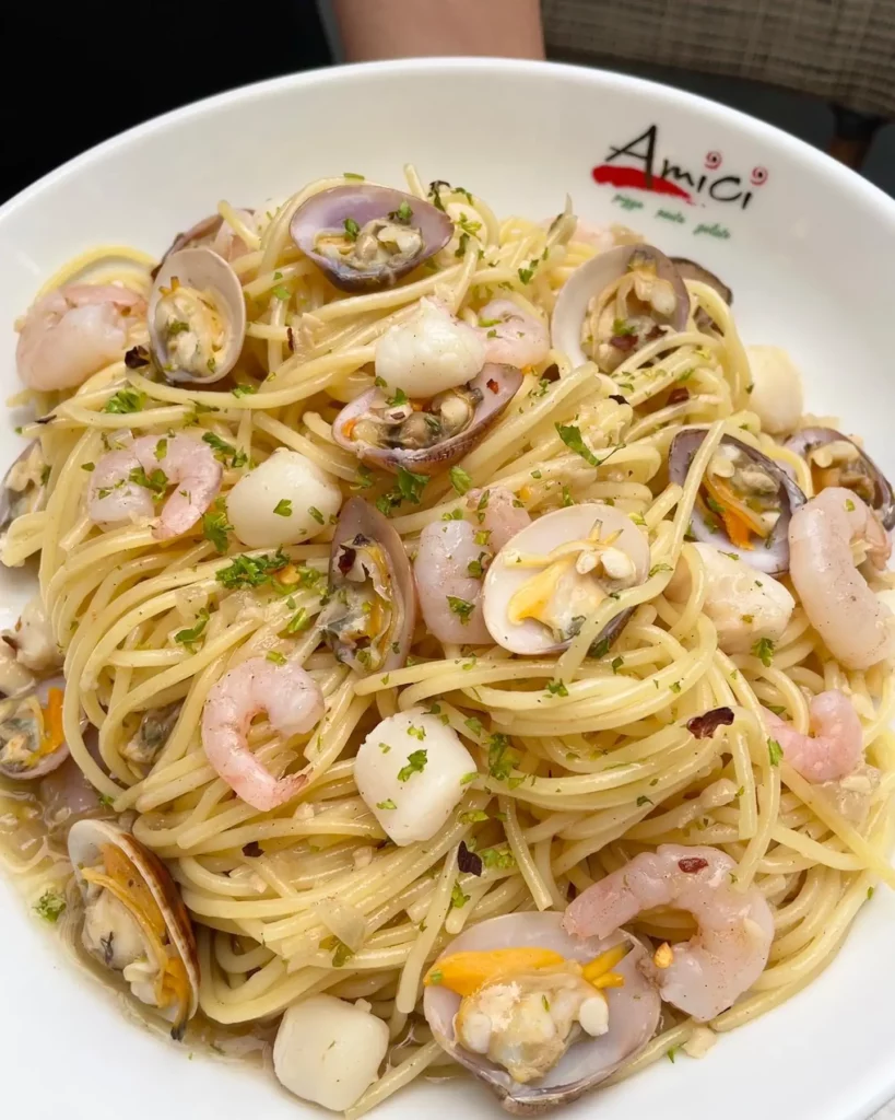 amici menu pasta