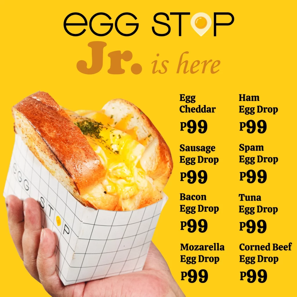 Eggstop Menu