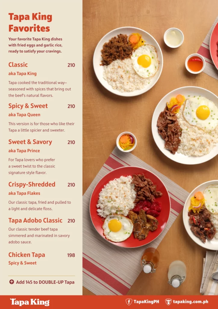 Tapa King Favorites