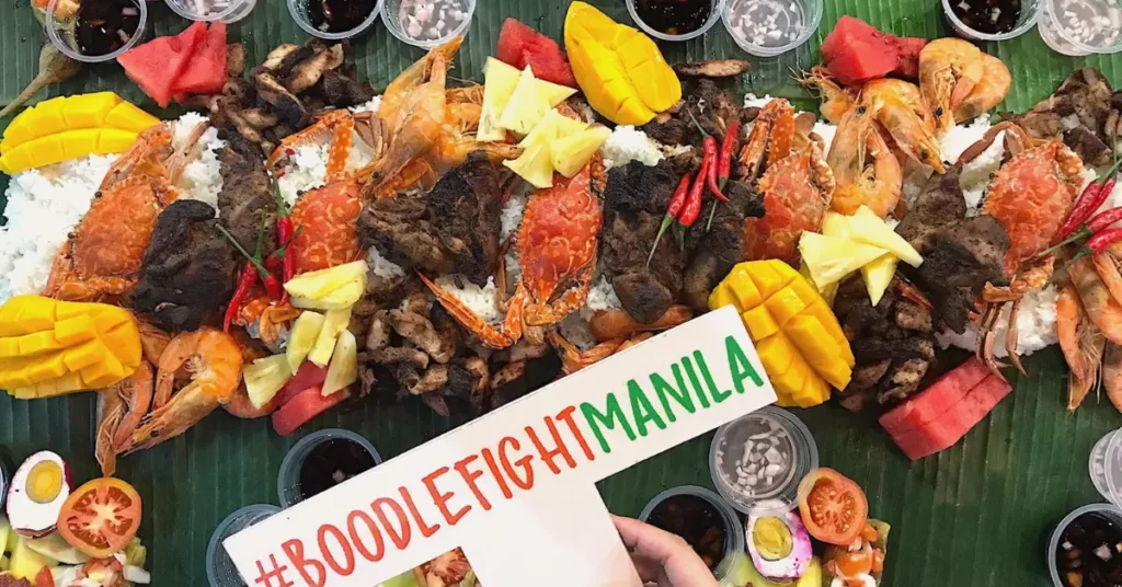 boodle fight menu