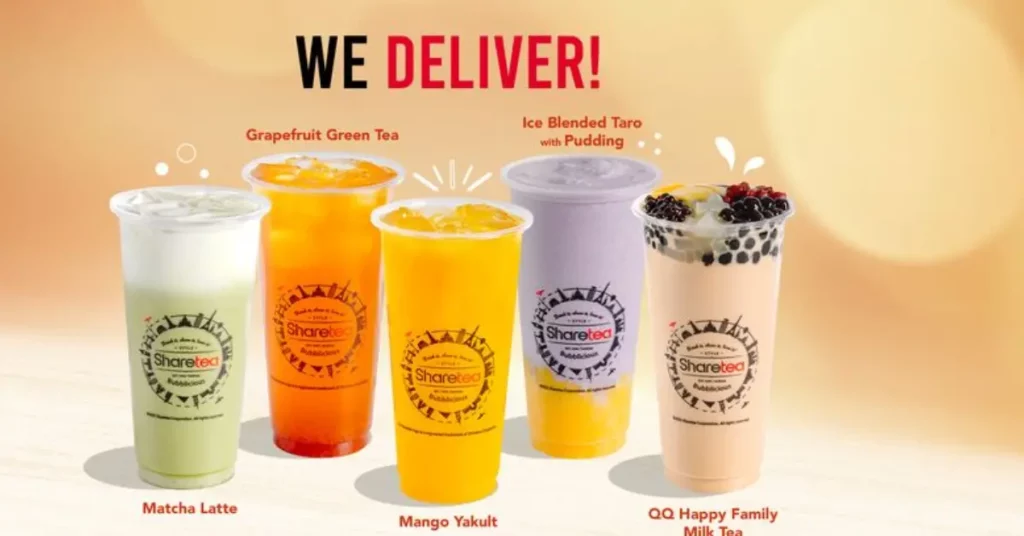 Sharetea Menu