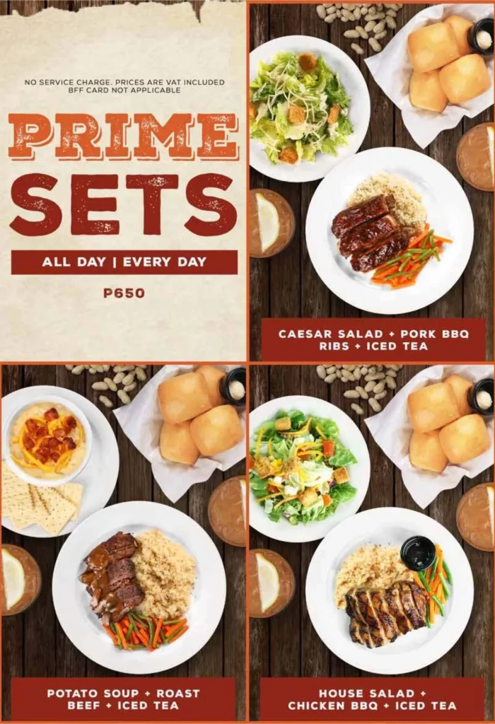 Prime Sets Texas Roadhouse