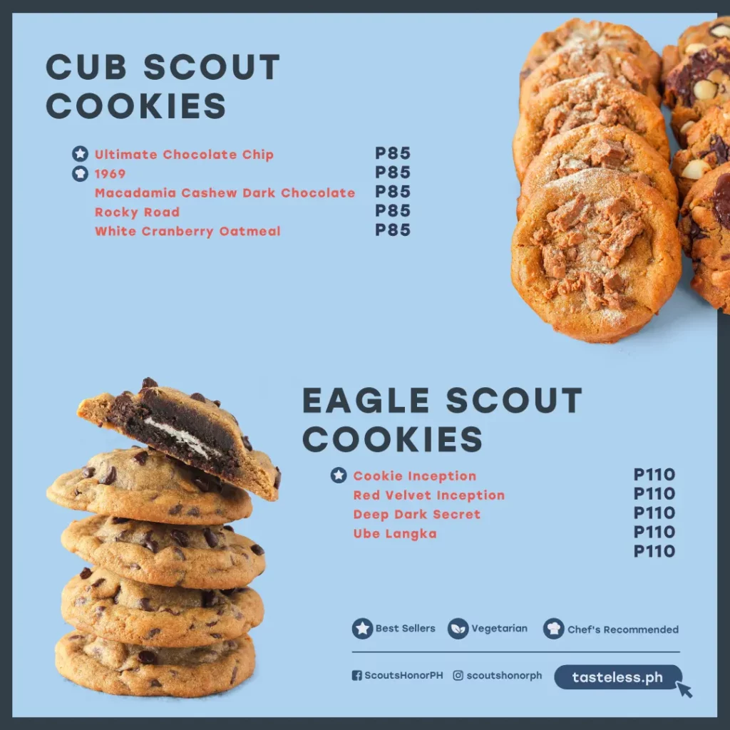 Scout's Honor cookies