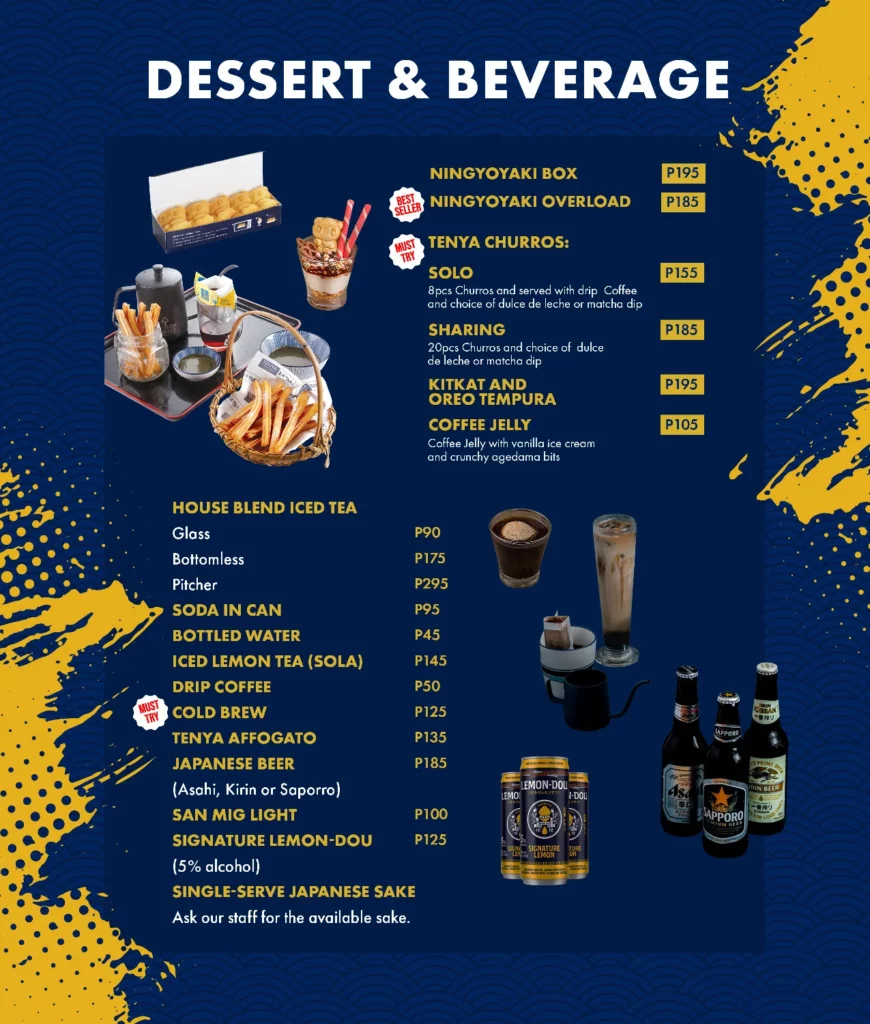 Tenya Desert & Beverages