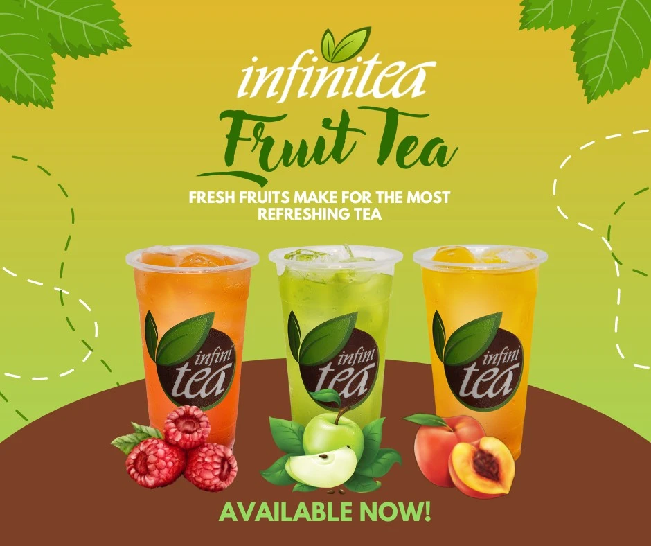 Menu Infinitea Fruit Tea