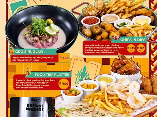 bigby's ph menu