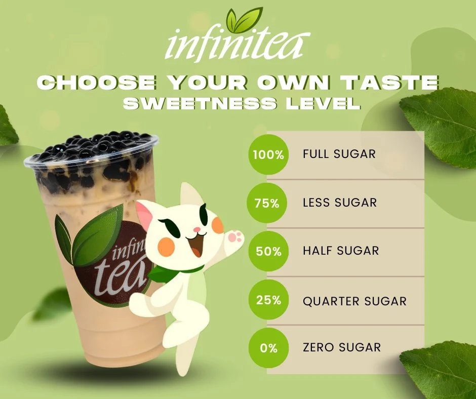 Infinitea Sweetness Level