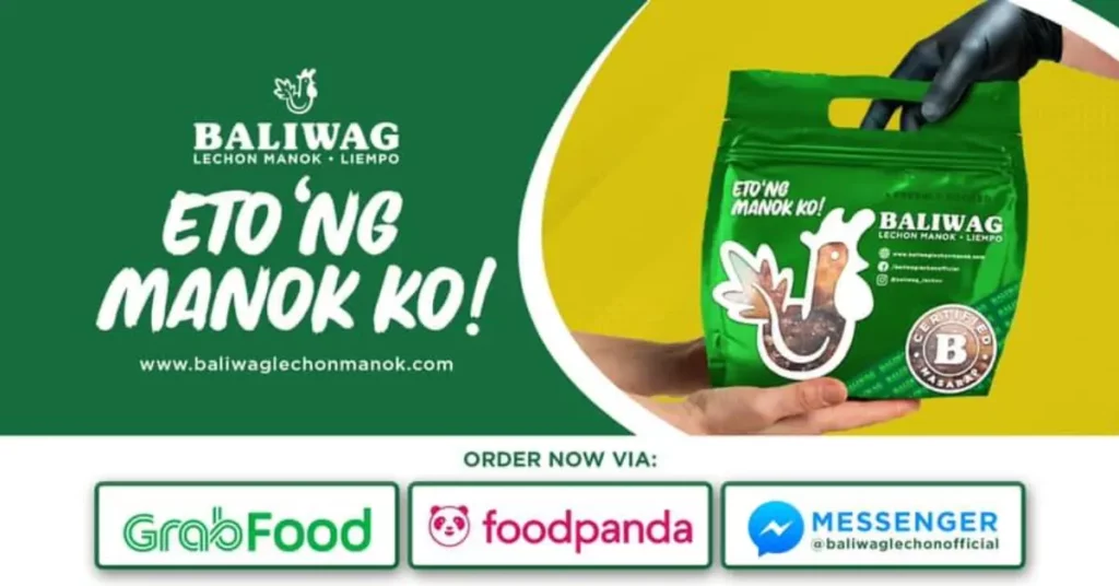 Baliwag Menu