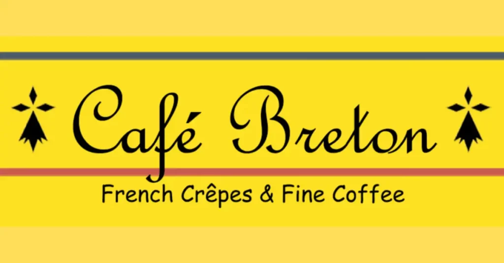 Cafe Breton Menu