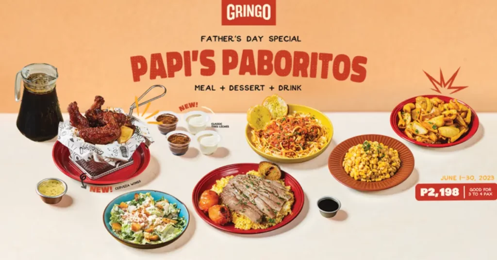 Gringo Menu