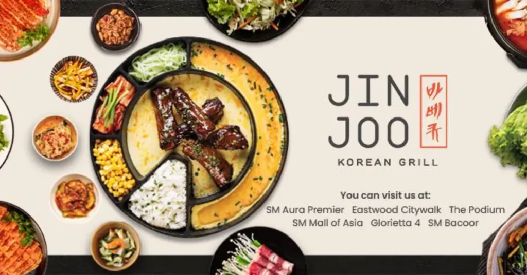 Jin Joo Menu