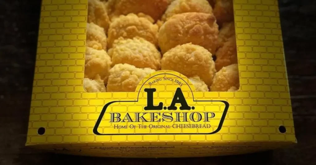 L.A. Bakeshop Menu