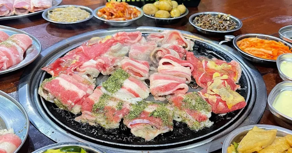 Seoulgyupsal Menu