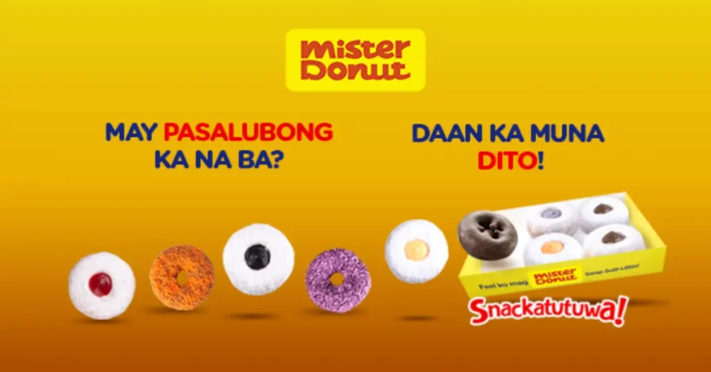 mister donut menu