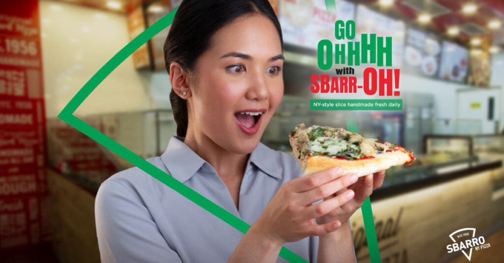 sbarro menu