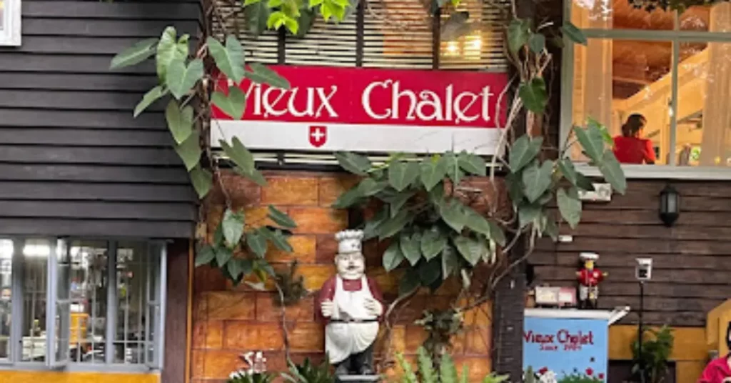 Vieux Chalet Menu