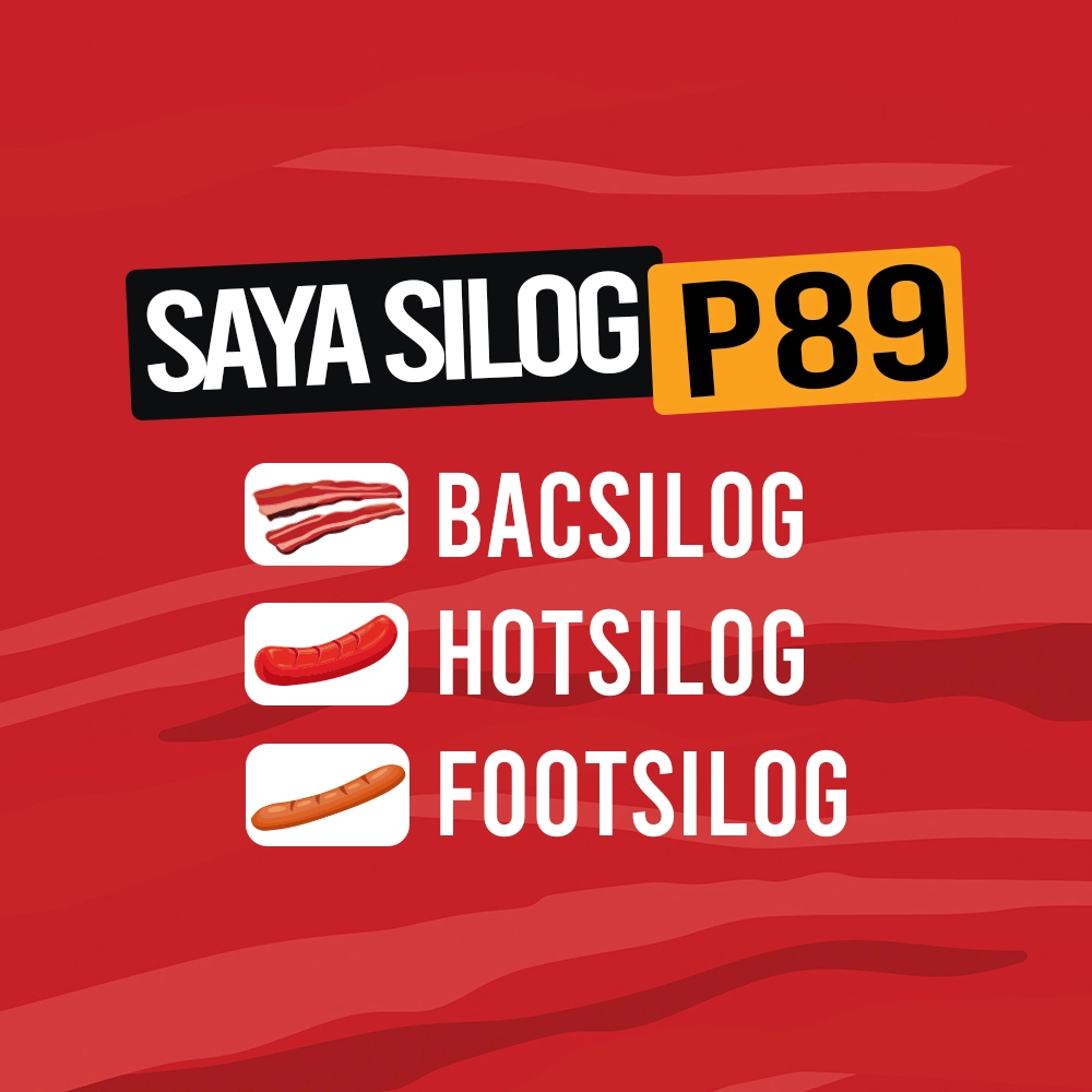 Ate Rica's Bacsilog saya silog menu