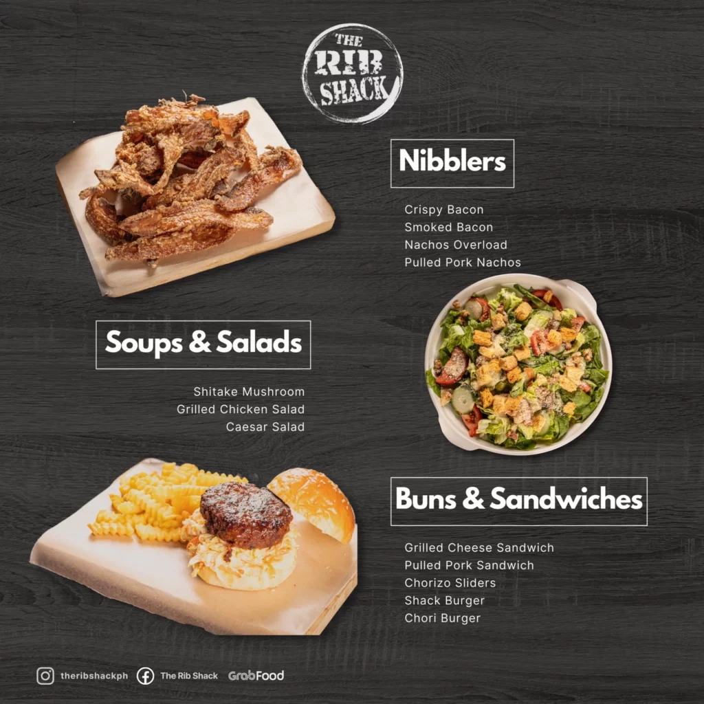 Rib Shack Philippines Menu Prices Updated 2025