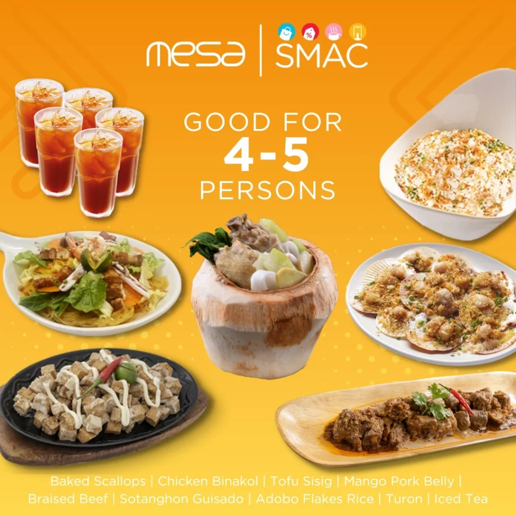 mesa ph menu