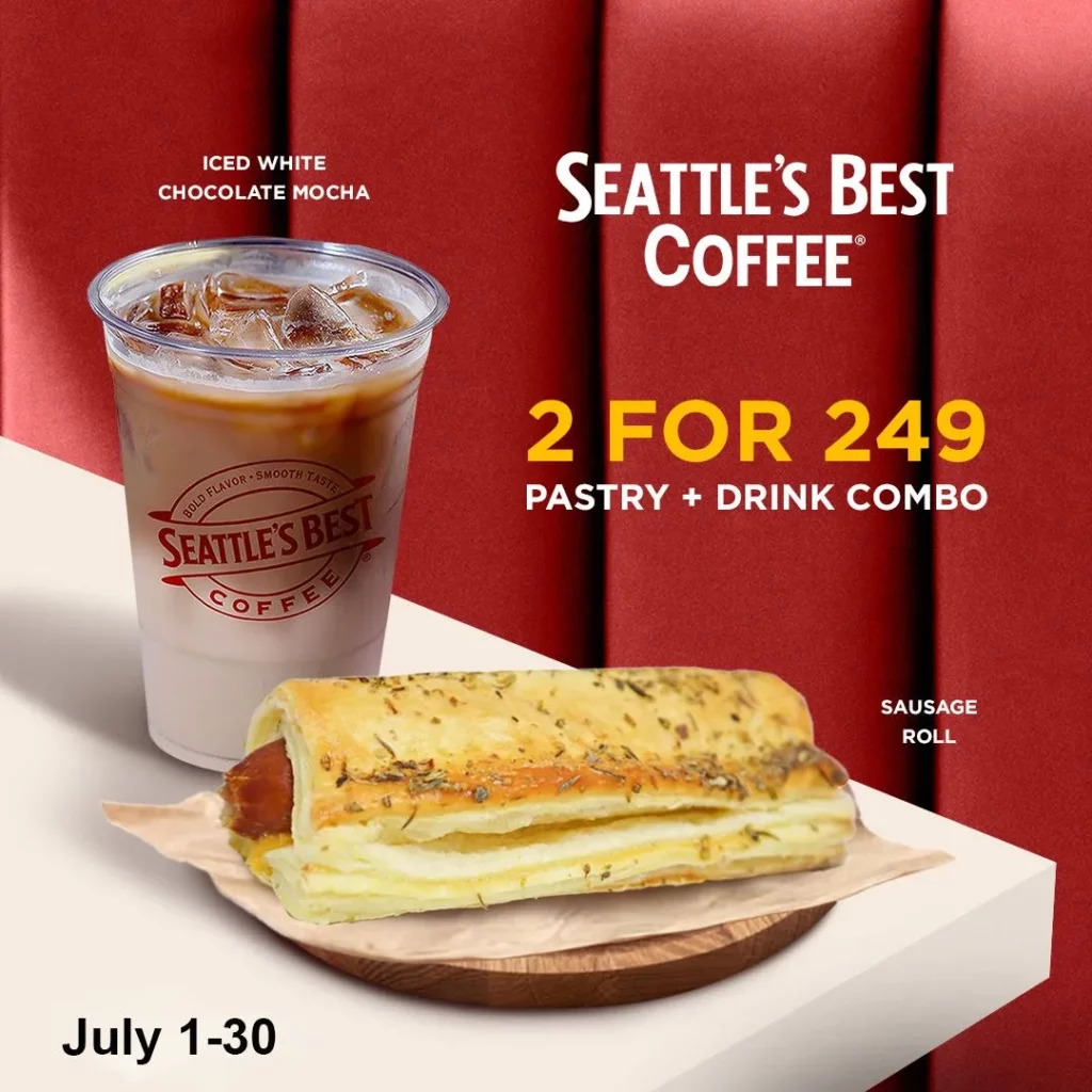 seattles's best coffee menu promotion