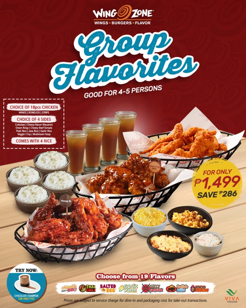 wing zone group flavorites price