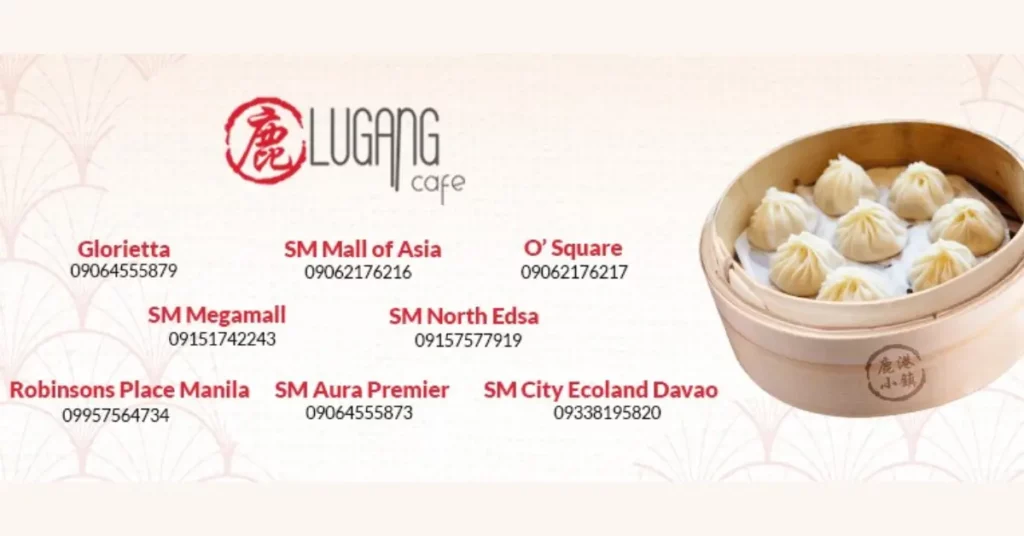 Lugang Cafe Menu