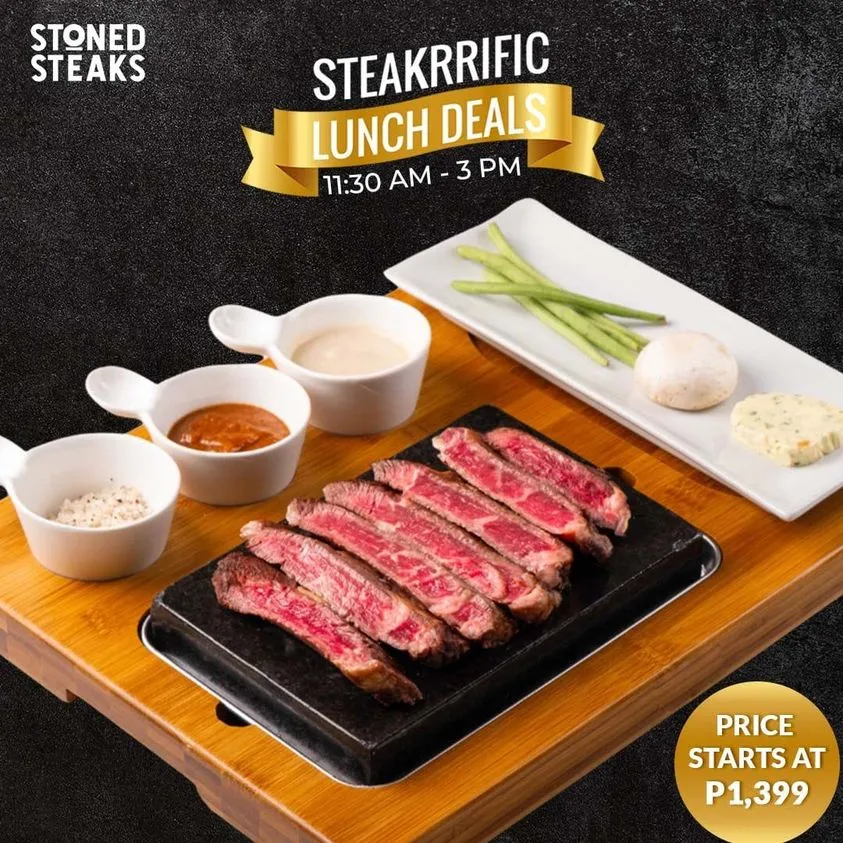 Stoned Steaks Lunch Deals