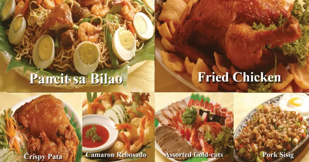 mahal kita menu