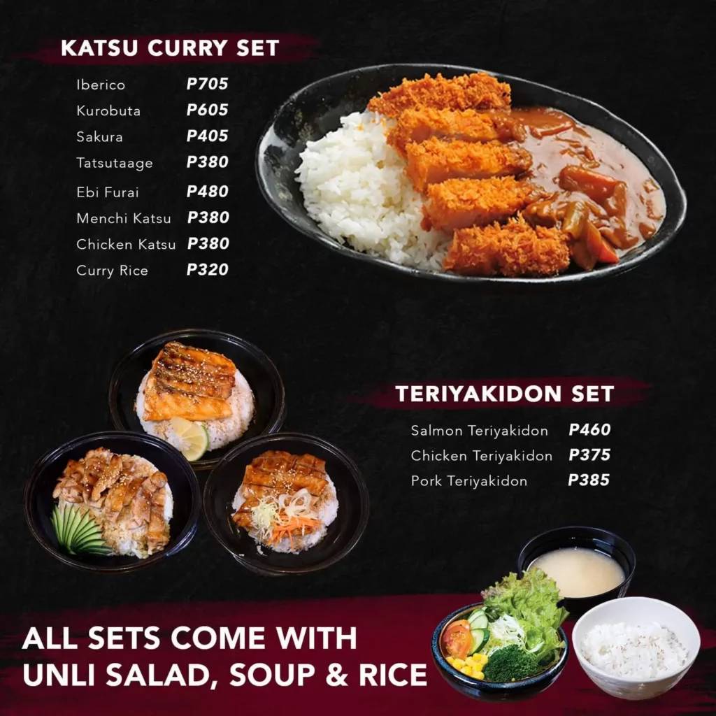 katsu curry set