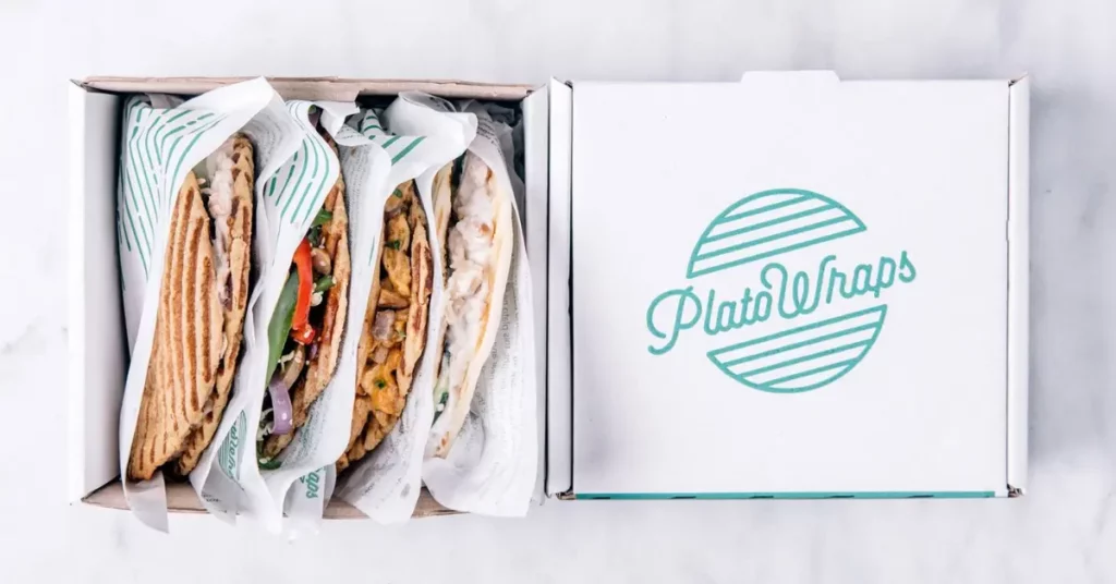 plato wraps menu