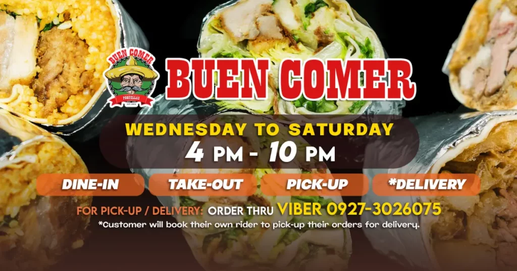 Beun Corner Menu