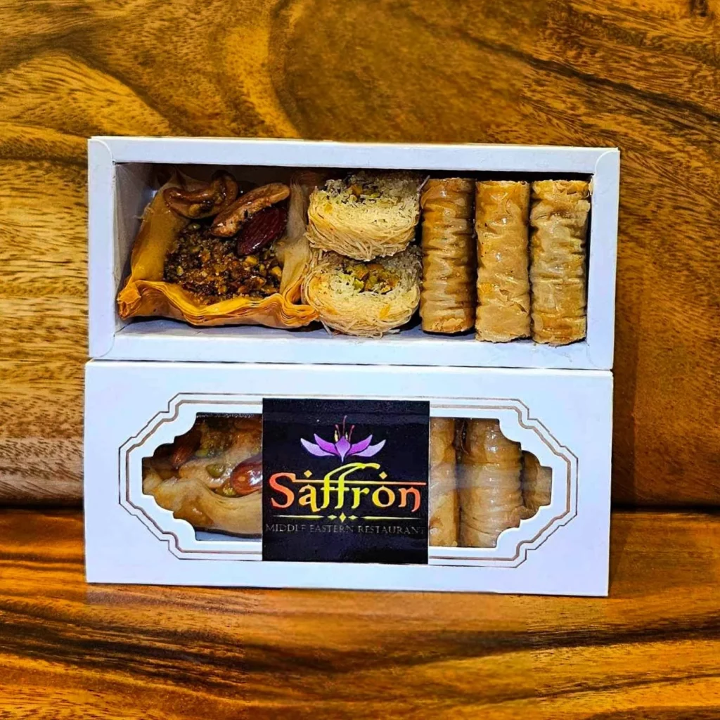 Saffron Menu