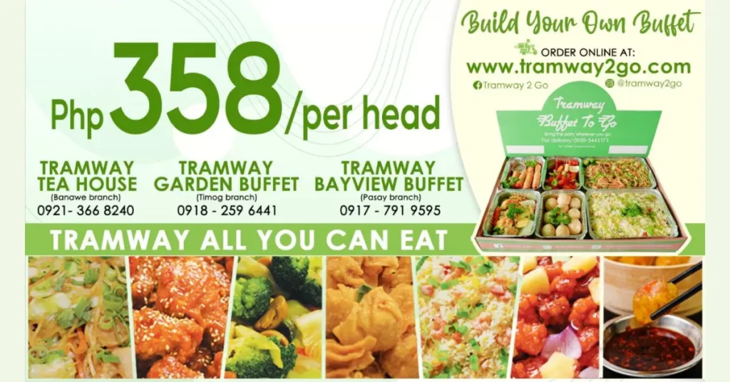 tramway menu