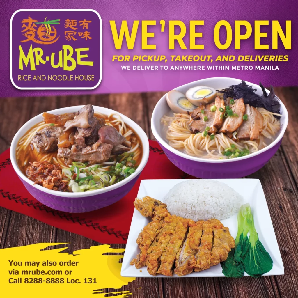 mr. ube menu items