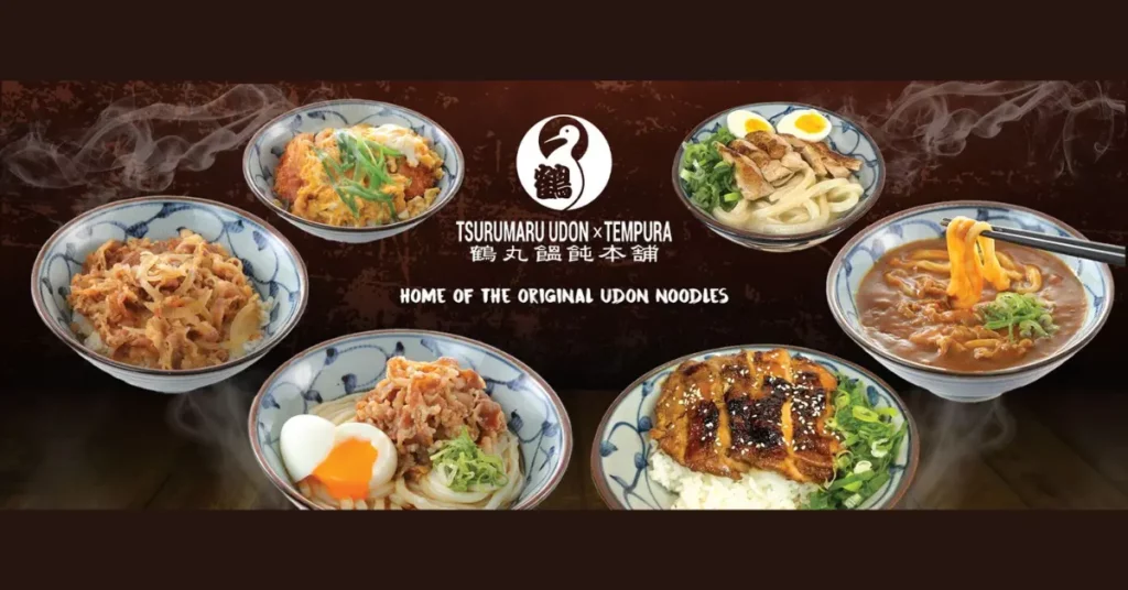 Tsurumaru Udon x Tempura Menu