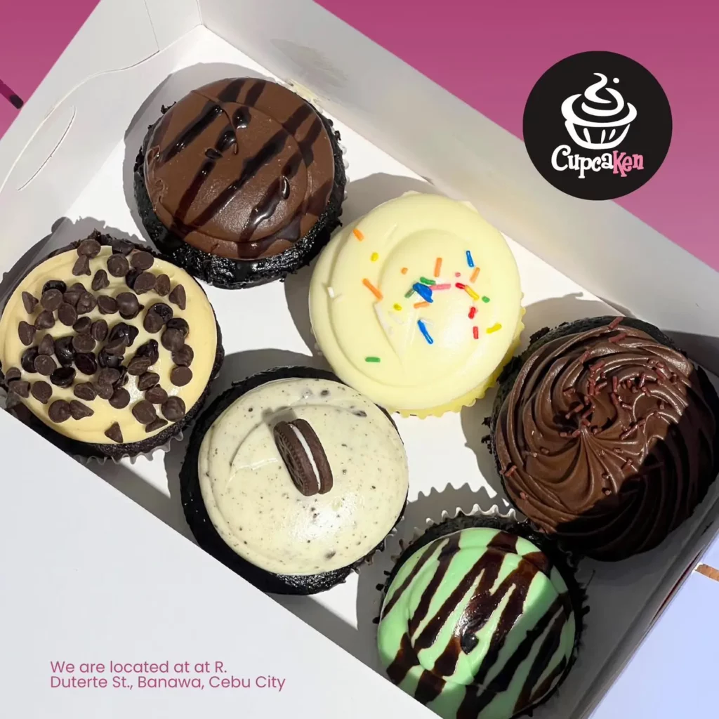 Cupcaken Menu Items